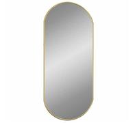 ""SALE 2025""Miroir Suspendu Décoratif MOOD - Miroir mural Doré 70x30 cm Ovale Chill859925