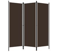 ""SALE 2025""Paravent Décor MOOD - Cloison de séparation 3 panneaux - Salon & Balcon - Marron 150x180 cm Chill255523
