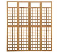 ""SALE 2025""Paravent Décor MOOD - Cloison de séparation à 4 panneaux - Salon & Balcon - Bois de pin solide 161x180cm Chill400610