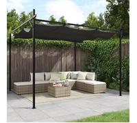 ""SALE 2025""Pergola avec toit rétractable anthracite 295x292x230 cm chill843738