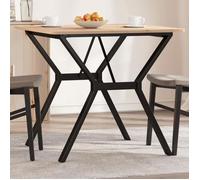 ""SALE 2025""Pieds de table à manger cadre en Y 70x70x73 cm acier,9,48 Kg 8619