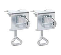 ""SALE 2025""Pinces à parasol pour balcon - Lot de 2 - 32 mm acier chill984805