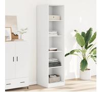 ""SALE 2025""Placard de Chambre - Garde-robe Blanc 50x50x200 cm - bois d'ingénierie,41,2 Kg 5440