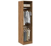 ""SALE 2025""Placard de Chambre - Garde-robe chêne artisanal 50x50x200 cm - bois d'ingénierie,36,9 Kg 9853