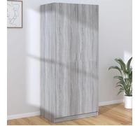""SALE 2025""Placard de Chambre - Garde-robe - Sonoma gris - 80x52x180 cm - bois d'ingénierie,56,4 Kg 5706