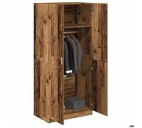 ""SALE 2025""Placard de Chambre - Garde-robe - vieux bois - 80x52x180 cm - bois d'ingénierie,52,8 Kg 4825