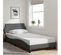 ""SALE 2025""Structure/Cadre de lit - Lit 1 personne - gris foncé - 100x200 cm tissu,22.5 Kg 1925