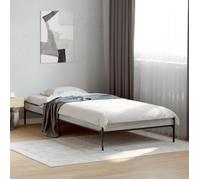 ""SALE 2025""Structure/Cadre de lit - Lit 1 personne - sonoma gris - 90x200 cm,18.69 Kg 4800