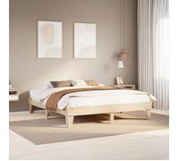 ""SALE 2025""Structure/Cadre de lit - Lit 2 personnes - 180x200 cm bois massif de pin,28.3 Kg 5409