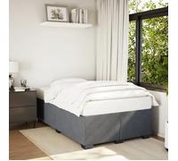""SALE 2025""Structure/Cadre de lit - Lit 2 personnes - gris foncé - 120x190 cm velours,46 Kg 3621