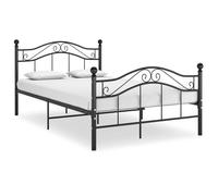 ""SALE 2025""Structure/Cadre de lit - Lit 2 personnes - noir métal 120x200 cm,18.6 Kg 4662