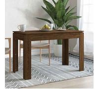 ""SALE 2025""Table à Manger Industriel - Table à dîner - Chêne marron - 120x60x76 cm - bois d'ingénierie,26,25 Kg 1626