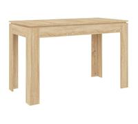 ""SALE 2025""Table à manger MOOD - Table repas famille - Chêne sonoma - 120x60x76 cm - bois d'ingénierie Chill528087