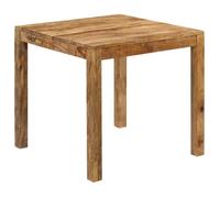 ""SALE 2025""Table à manger - table de dîner - Bois de manguier massif 82x80x76 cm,18,6 Kg 8844