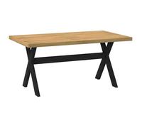 ""SALE 2025""Table à manger - table de dîner NOAIN pieds en forme de X 160x90x75cm massif pin,26,7 Kg 4578
