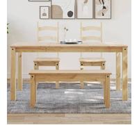 ""SALE 2025""Table à manger - table de dîner Panama 160x80x75 cm - Bois massif de pin,21,6 Kg 4743