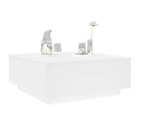 ""SALE 2025""Table basse - Table d’Appoint de Salon - blanc 100x100x40 cm - bois d'ingénierie,47,1 Kg 9059