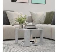 ""SALE 2025""Table basse - Table d’Appoint de Salon - Gris béton - 40x40x30 cm - bois d'ingénierie,5,62 Kg 8750