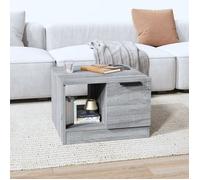 ""SALE 2025""Table basse - Table d’Appoint de Salon - Sonoma gris - 50x50x36 cm - bois d'ingénierie,13,91 Kg 3123