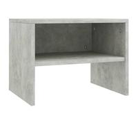 ""SALE 2025""Table d’Appoint Chambre - Table de chevet - MOOD - Gris béton - 40x30x30 cm Bois ingénierie Chill4848267