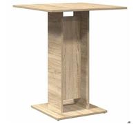 ""SALE 2025""Table de bistro MOOD - Table Haute Cuisine famille - Chêne sonoma - 60x60x75 cm - bois d'ingénierie Chill775812