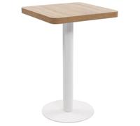 ""SALE 2025""Table de bistro - Table Haute Marron clair 50x50 cm MDF,14,6 Kg 3145