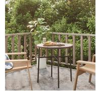 ""SALE 2025""Table de jardin - Table à thé - Marron 45 cm Résine tressée,2,4 Kg 4592