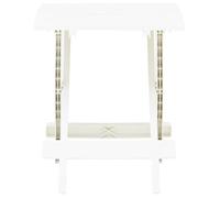 ""SALE 2025""Table pliable de jardin MOOD - Table d'appoint d'extérieur - blanc 45x43x50 cm plastique Chill276333