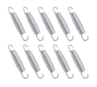 ""SALE 2026"" Accessoires de trampolines Argent - Ressorts de trampoline 10 pcs 200 N PRO623986108