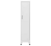 ""SALE 2026""armoire de rangement en acier Gris - Armoire à casier 38x45x180cm 19.9 Kg 898299