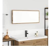 ""SALE 2026"" Armoire de salle de bain Marron - Miroir de salle de bain LED Chêne artisanal 90x8,5x37cm PRO219116319
