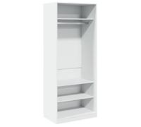 ""SALE 2026""Armoire penderie Pour chambre, - WINWIN - Cabinet/Garde-robe blanc 80x50x200cm - bois d'ingénierie 51.2 Kg 1996799
