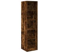 ""SALE 2026""Armoire penderie Pour chambre, - WINWIN - Cabinet/Garde-robe chêne fumé 50x50x200cm - bois d'ingénierie 41.8 Kg 4395732
