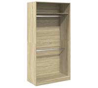 ""SALE 2026""Armoire penderie Pour chambre, - WINWIN - Cabinet/Garde-robe Chêne sonoma 100x50x200cm - Aggloméré 51.3 Kg 7878495