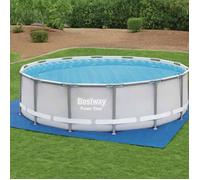 ""SALE 2026"" Bâches de piscines/tapis de sol Bleu - Bestway Tapis de sol pour piscine Flowclear 488x488cm PRO636107922