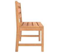 ""Sale 2026"" Banc de jardin - BURKE - Banquette balcon - 114 cm - Bois de teck solide BB310