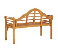 ""Sale 2026"" Banc de jardin - BURKE - Banquette balcon - 125 cm - Bois d'acacia solide BB332