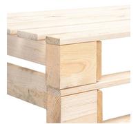 ""Sale 2026"" Banc palette de jardin - BURKE - Banquette balcon - bois BB606