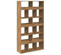 ""SALE 2026""Bibliothèque - Colonne/Cloison de séparation pour livres - chêne artisanal - bois d'ingénierie 54.8 Kg 5238042