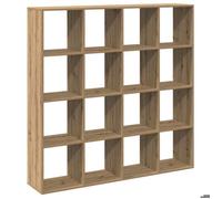 ""SALE 2026""Bibliothèque - Colonne/Meuble Étagère de rangement pour livres - chêne artisanal 102x29x143cm - bois d'ingénierie 45.2 Kg