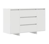 ""SALE 2026""Buffet de cuisine - Placard vaisselier - WINWIN - Cabinet bahut avec tiroir Blanc 120x41x75cm - bois d'ingénierie 49.4 Kg