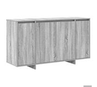 ""SALE 2026""Buffet de cuisine - Placard vaisselier - WINWIN - Cabinet bahut Sonoma gris 135x41x69cm - bois d'ingénierie 50.6 Kg 87977
