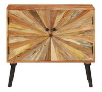 ""SALE 2026""Buffet de cuisine stable - Placard Cabinet bahut Brun - Buffet Bois de manguier massif 85x30x75cm 24.15 Kg 201186