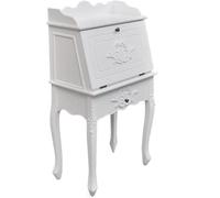 ""SALE 2026"" Bureau moderne, compact Blanc - Bureau en style français Bois PRO438294015