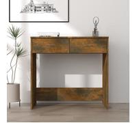 ""SALE 2026"" Bureau moderne, compact Brun - Bureau Chêne fumé 80x40x75cm - bois d'ingénierie PRO444944241