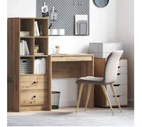 ""SALE 2026"" Bureau moderne, compact Marron - Bureau Autre chêne artisanal 70x40x76cm - bois d'ingénierie PRO888116529