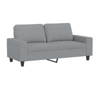 ""SALE 2026""Canapé à 2 places - Siège de canapé - Sofa-fixe - Gris clair 140cm Tissu,174x77x80cm 25 Kg 6322418