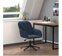 ""SALE 2026"" Chaise pivotante de bureau Bleu - Chaise pivotante de bureau Bleu Velours PRO284379034