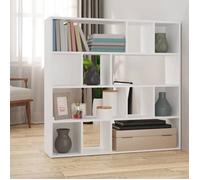 ""SALE 2026"" Cloison de séparation Blanc - Bibliothèque/Cloison de séparation Blanc 105x24x102cm PRO610274032