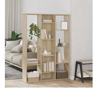 ""SALE 2026"" Cloison de séparation Brun - Séparateur de pièce/Bibliothèque Chêne sonoma 100x24x140cm PRO885844972